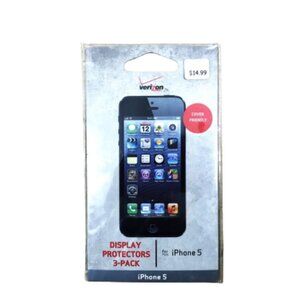 5/$25 Verizon iPhone 5 Display Protectors 3-Pack